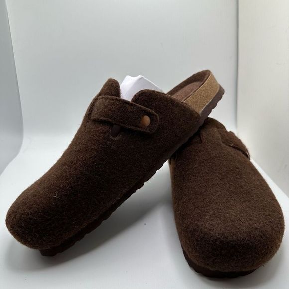 CUSHIONAIRE Womens Clog 11 BROWN WOOL - Picture 7 of 7